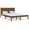 vidaXL Bedframe massief grenenhout honingbruin 160x200 cm