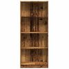 vidaXL Boekenkast 60x24x143 cm bewerkt hout oud houtkleurig