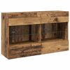 vidaXL TV-wandkast 98,5 x 30 x 60,5 cm Oud Hout Bewerkt hout