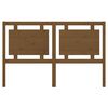 vidaXL Hoofdbord 155,5x4x100 cm massief grenenhout honingbruin