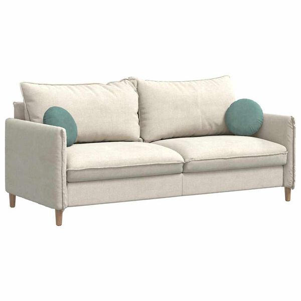 vidaXL Zitkussens 2 stuks Zeegroen Ø 40 x 13 cm Fluweel