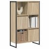 vidaXL Boekenkast Sonoma 68 x 30 x 108.5 cm Bewerkt hout