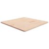 vidaXL Tafelblad vierkant 90x90x2,5 cm onbehandeld massief eikenhout