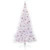 vidaXL Kunstkerstboom met 300 LED Wit 240 cm PVC en staal