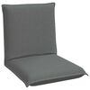 vidaXL Vloerstoel Donkergrijs 54 x 64 x 59 cm Stof