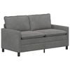 vidaXL Bank Donkergrijs 156 x 81 x 87,5 cm Fluweel