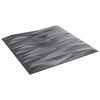 vidaXL Wandpanelen 12 pcs Stone Grey 50 x 50 cm XPS Schuim