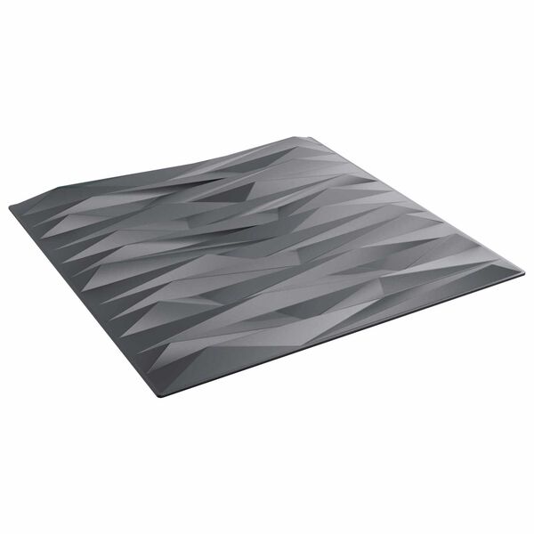 vidaXL Wandpanelen 12 pcs Stone Grey 50 x 50 cm XPS Schuim