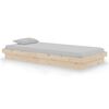 vidaXL Bedframe massief hout 90x190 cm