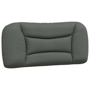 vidaXL Hoofdbordkussen "Hvar" 80 cm stof donkergrijs