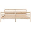 vidaXL Bedframe met hoofdbord massief grenenhout 200x200 cm
