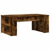 vidaXL Salontafel 102x55x42 cm bewerkt hout gerookt eikenkleurig