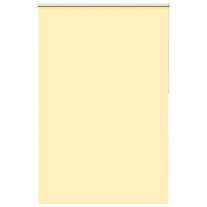 vidaXL Rolgordijn verduisterend 155x230 cm stofbreedte 151,6 cm geel