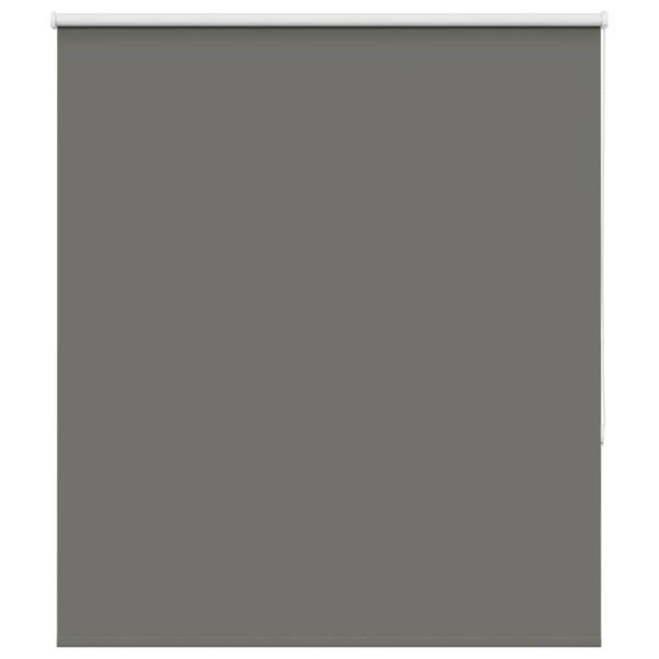 vidaXL Rolgordijn verduisterend 125x175 cm stofbreedte 121,6 cm grijs