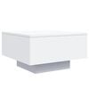 vidaXL Salontafel 55x55x31 cm bewerkt hout wit