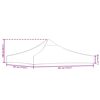 vidaXL Partytentdak 270 g/m² 3x3 m geel