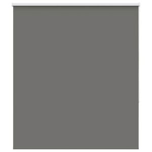 vidaXL Rolgordijn verduisterend 135x150 cm stofbreedte 131,6 cm grijs