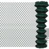 vidaXL Gaashek 1,5x25 m staal groen