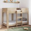 vidaXL Bunk Bed voor Kinderen Sonoma Eiken 80 x 160 cm Bewerkt hout