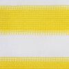 vidaXL Balkonscherm 75x300 cm HDPE geel en wit