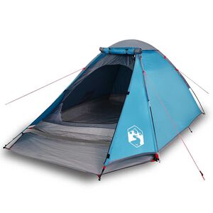 vidaXL Koepeltent 2-persoons waterdicht blauw
