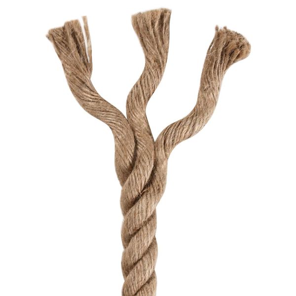 vidaXL Touw 100% jute 10 mm 100 m