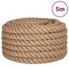 vidaXL Touw 5 m lang 50 mm dik jute