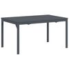 vidaXL Buiten Eettafel Opvouwbaar Antraciet 210 x 90 x 73 cm Staal