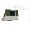 vidaXL Binnentent met dak met opslag Groen 280 x 220 x 176 cm taft