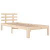 vidaXL Bedframe massief hout 90x200 cm