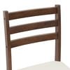 vidaXL Eettafelstoelen 2 pcs Licht Bruin 40 x 47,5 x 99,5 cm