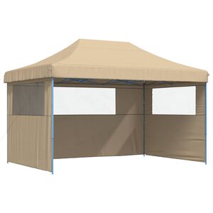 vidaXL Partytent 292 x 440 x 315 cm Beige Oxford Stof