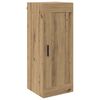 vidaXL Wandkast Artisan Eiken 34,5 x 34 x 90 cm Bewerkt hout