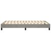 vidaXL Boxspring bed 120x200 cm fluweel lichtgrijs