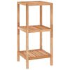 vidaXL Badkamerrekje 36x36x79 cm massief walnotenhout