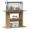 vidaXL Aquariumstandaard Artisan Eikenhout 80x35x60 cm