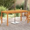 vidaXL Tuintafel 150x90x74 cm massief acaciahout