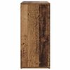 vidaXL Schoenenkast met plank Oudhout 103 x 30 x 67 cm Bewerkt hout