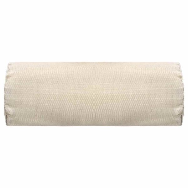 vidaXL Hoofdsteun voor ligstoel 40x7,5x15 cm textileen cr&egrave;me