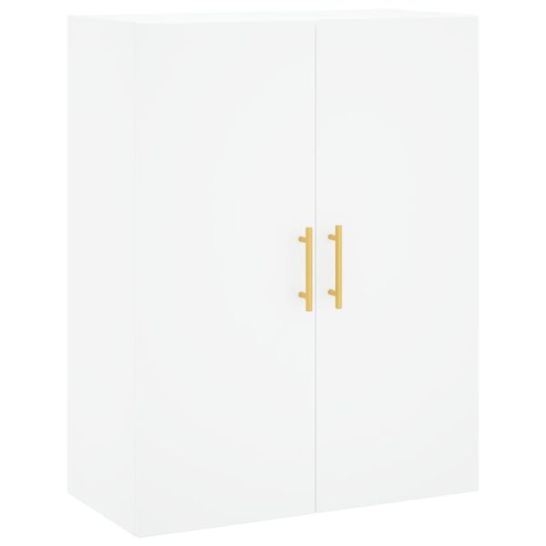 vidaXL Wandkast 69,5x34x90 cm wit