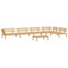 vidaXL 6-delige Loungeset pallet massief acaciahout