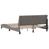 vidaXL Bedframe zonder matras "Hanko" stof taupe 160x200 cm
