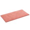 vidaXL Wandhoofdbord 12 pcs Roze 30 x 15 cm Fluweel