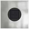 vidaXL Solar LED Pad Licht 2 pcs Gegalvaniseerd Gegalvaniseerd