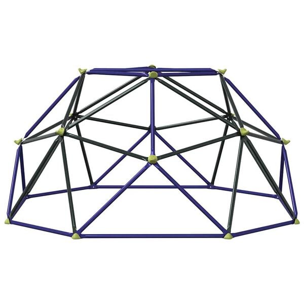 vidaXL Klim Koepel Blauw Staal