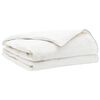 vidaXL Dekbed FULDA 155 x 220 cm Zomer 100 GSM 90% Gansendons Wit