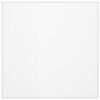 vidaXL Tafelbeschermer 90x90 cm 1,6 mm PVC mat