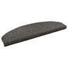 vidaXL Zelfklevende Trapmatten 15 st 80 x 24,5 x 3,5 cm Donkergrijs