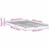 vidaXL Bedframe Wit 140 x 190 cm Massief grenenhout