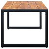 vidaXL Tuintafel met U-vormige poten 180x90x75 cm massief acaciahout